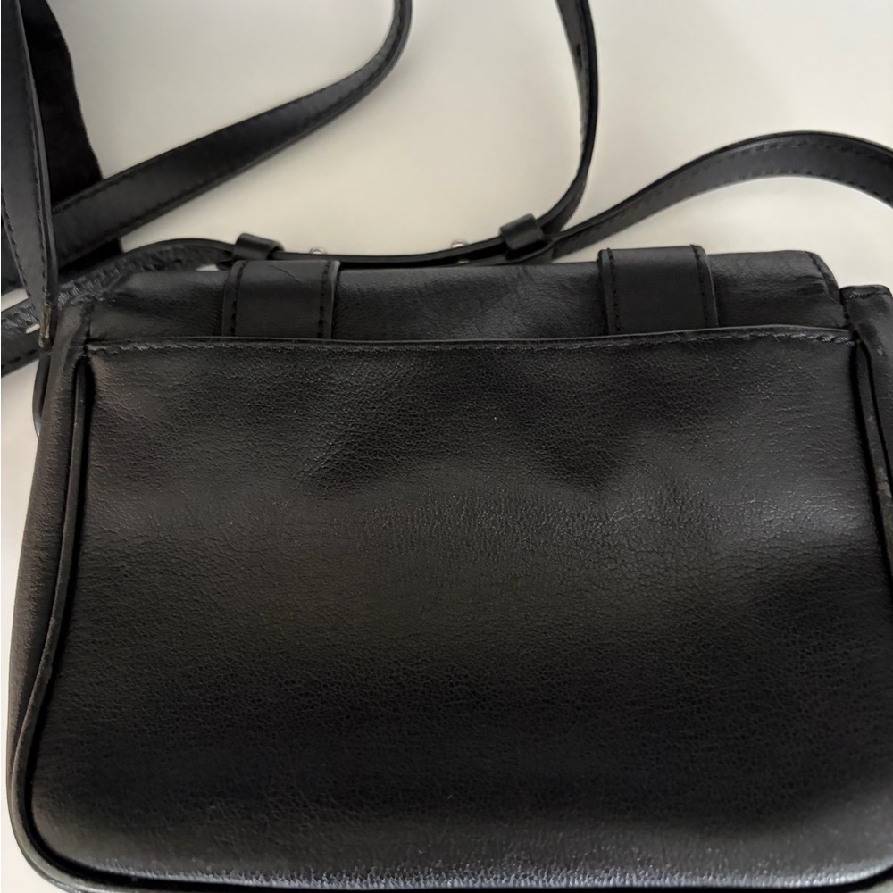 Rag & Bone Black Leather Shoulder Bag - Picture 3 of 3